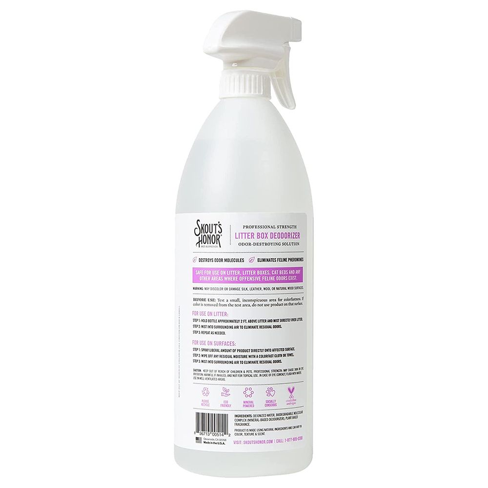 Skout's Honor - Pet Litter Box Deodorizer 1035ml