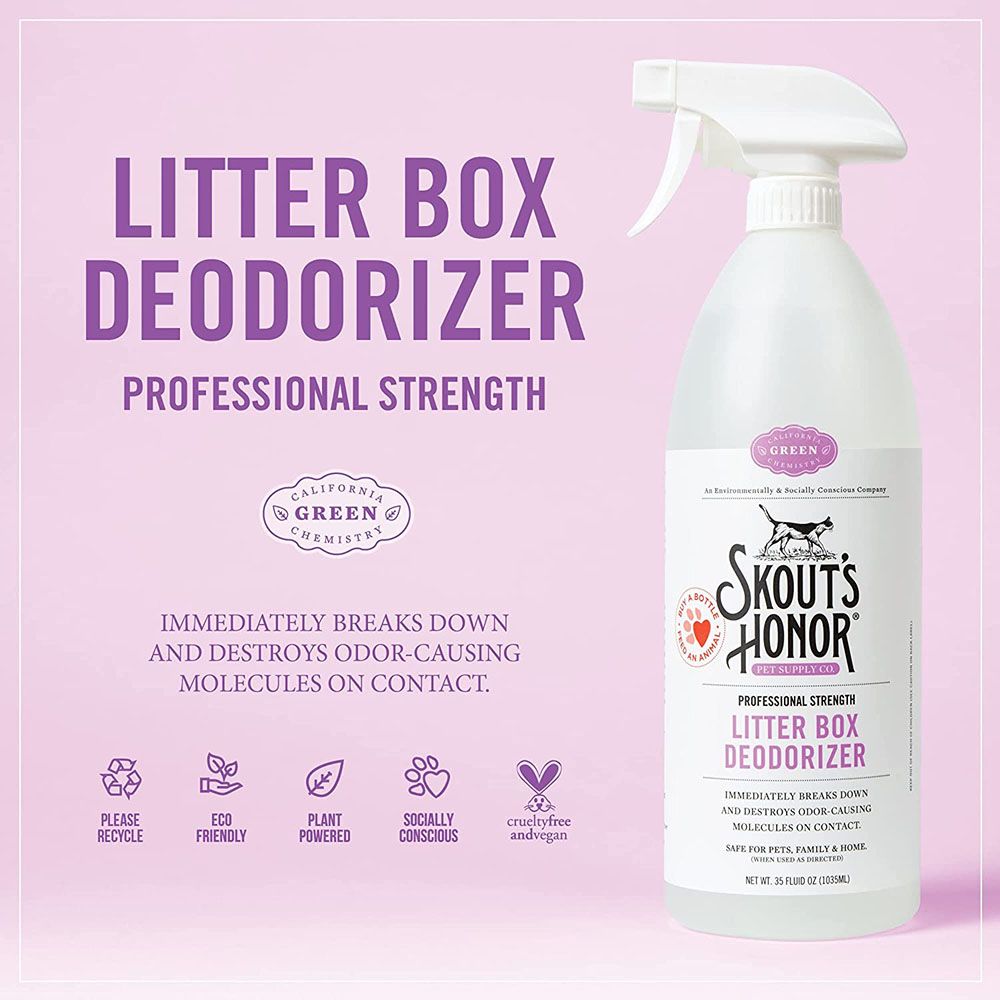 Skout's Honor - Pet Litter Box Deodorizer 1035ml