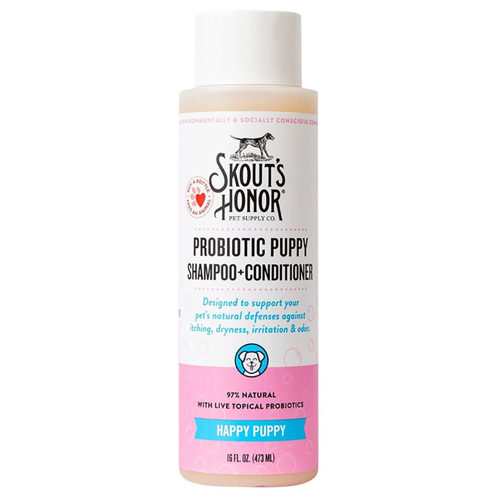 Skout's Honor - Pet Probiotic Shampoo & Conditioner 475ml - Happy Puppy