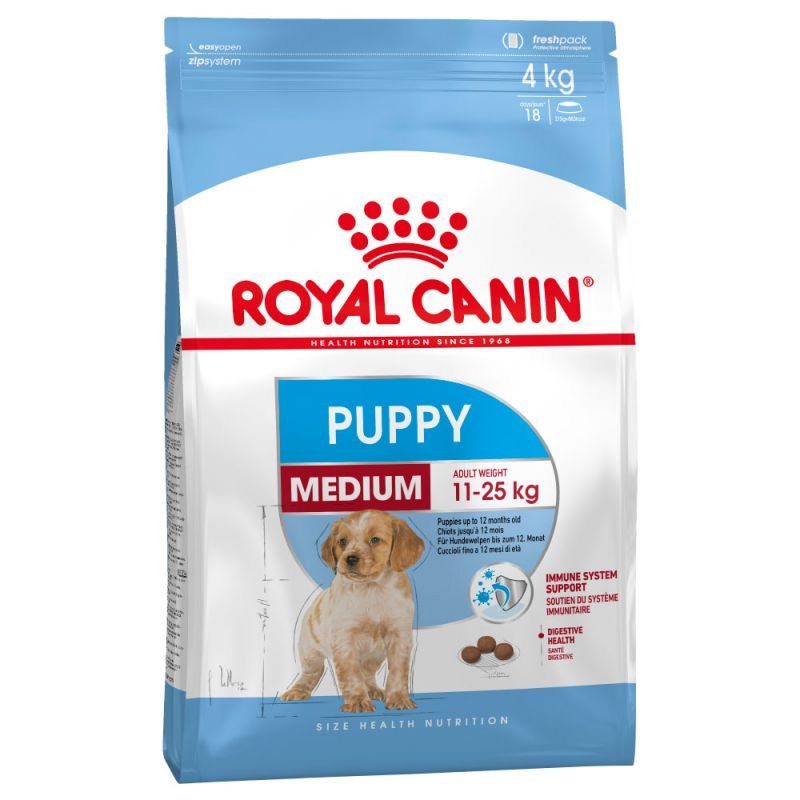 Royal Canin - Size Health Nutrition Medium Puppy Food 4kg