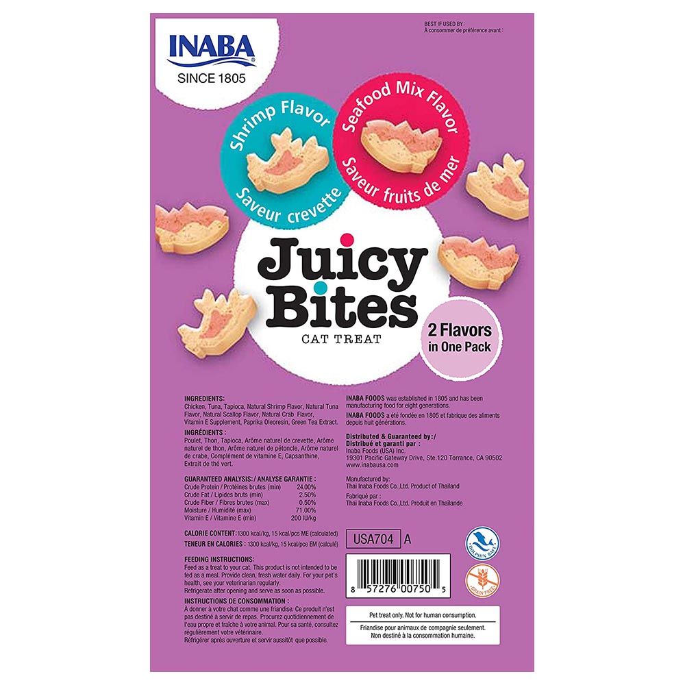 Inaba - Juicy Bites Shrimp & Seafood for Cats - 33.9G - Pack Of 3