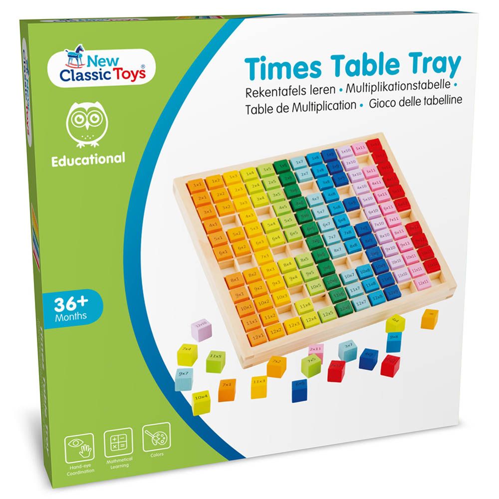 New Classic Toys - Times Table Tray