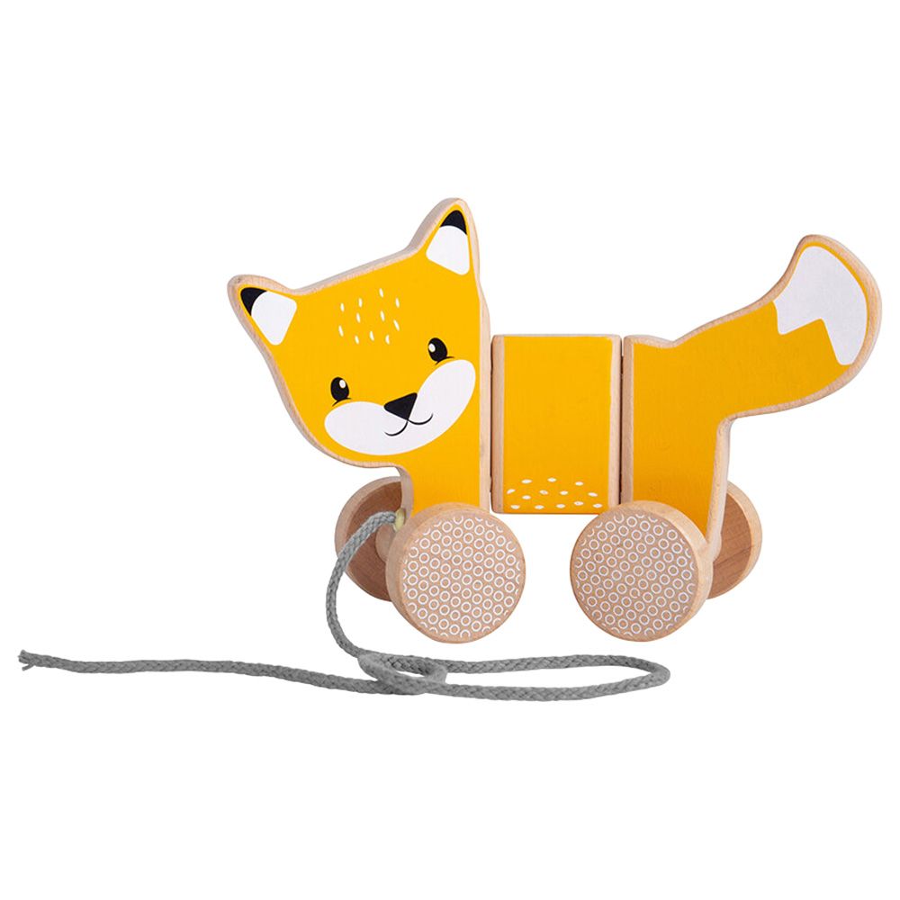 Bigjigs - Fox Pull Along Toy