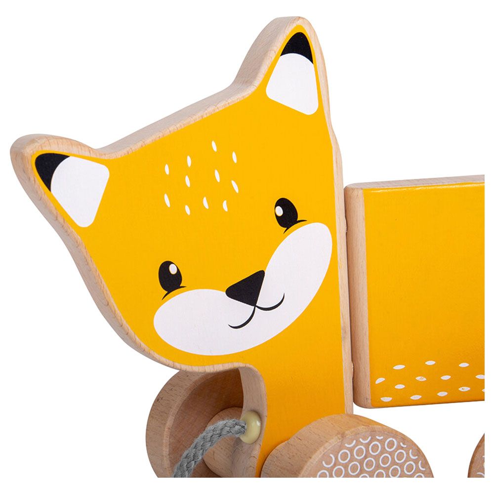 Bigjigs - Fox Pull Along Toy