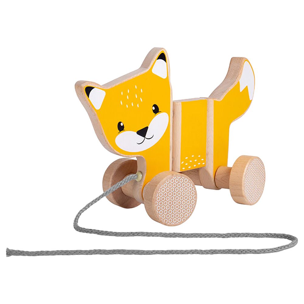 Bigjigs - Fox Pull Along Toy