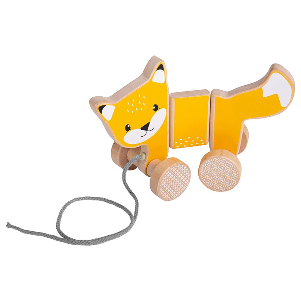 Bigjigs - Fox Pull Along Toy