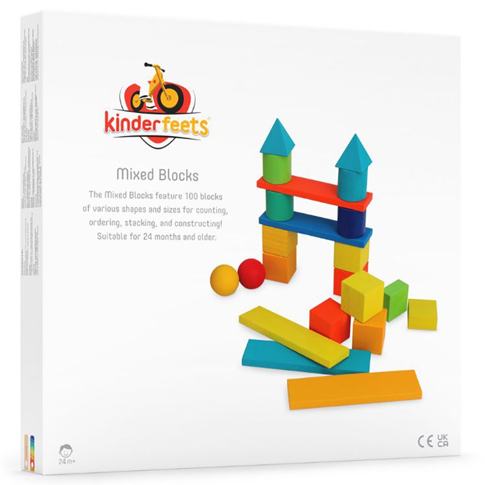 Kinderfeets - Mixed Blocks - Colours