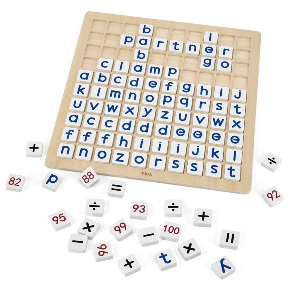 Viga - Learn Alphabet & Maths Board