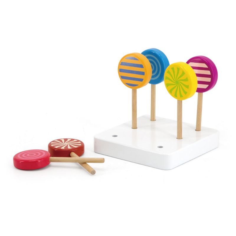 Viga - Play Food Lollipop Set - 6pcs