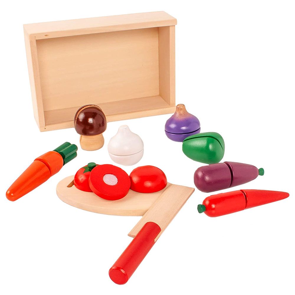 Viga - Wooden Vegetable & Chopping Board Set