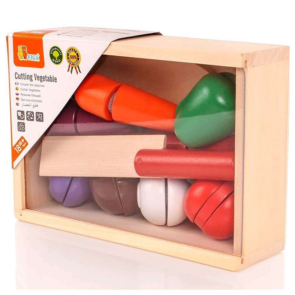 Viga - Wooden Vegetable & Chopping Board Set