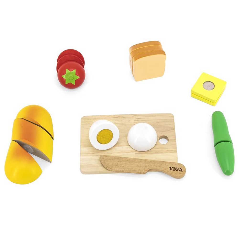 Viga - Wooden Breakfast & Chopping Board Set