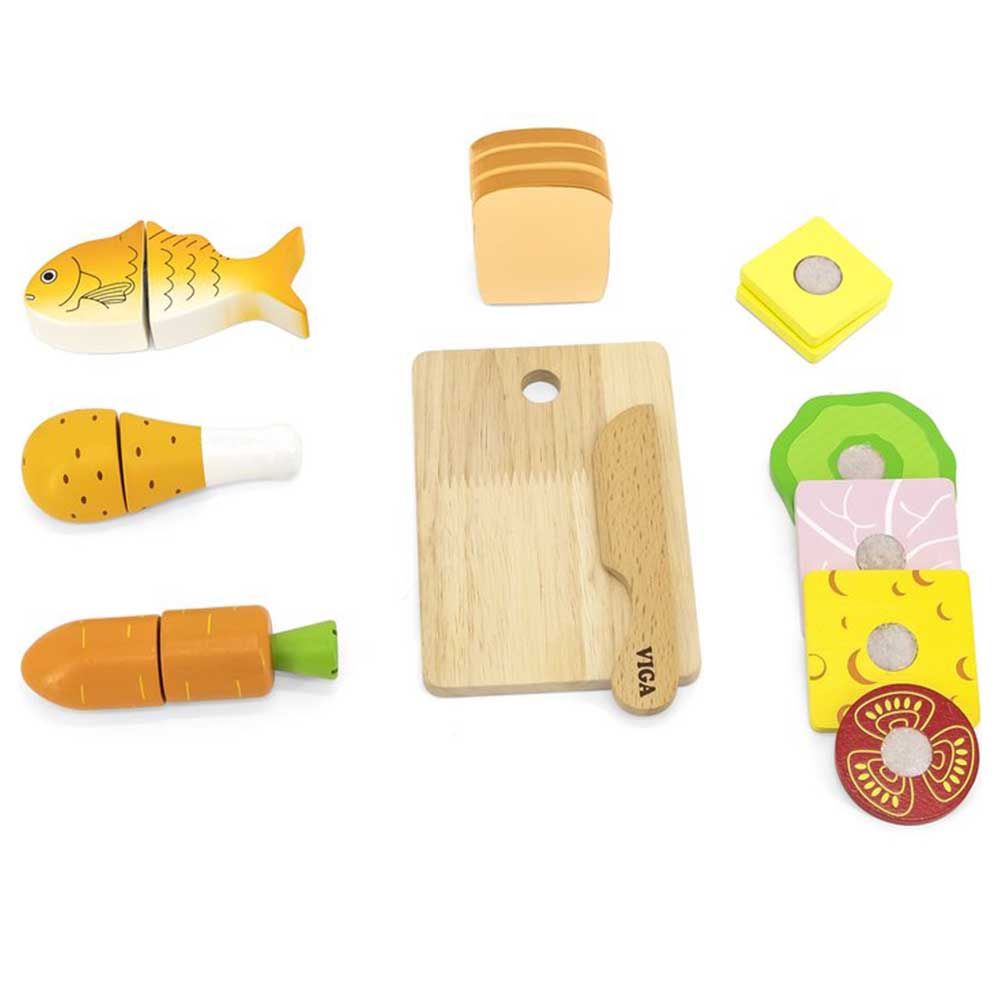 Viga - Wooden Meal & Chopping Board Set