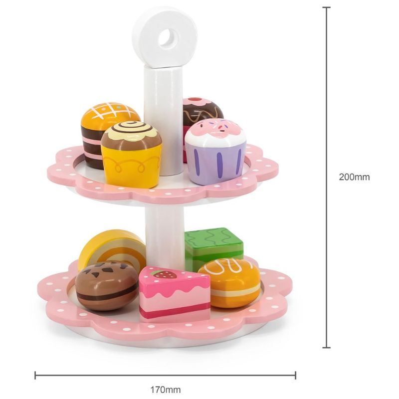 Viga - Tea Time Desert with Stand