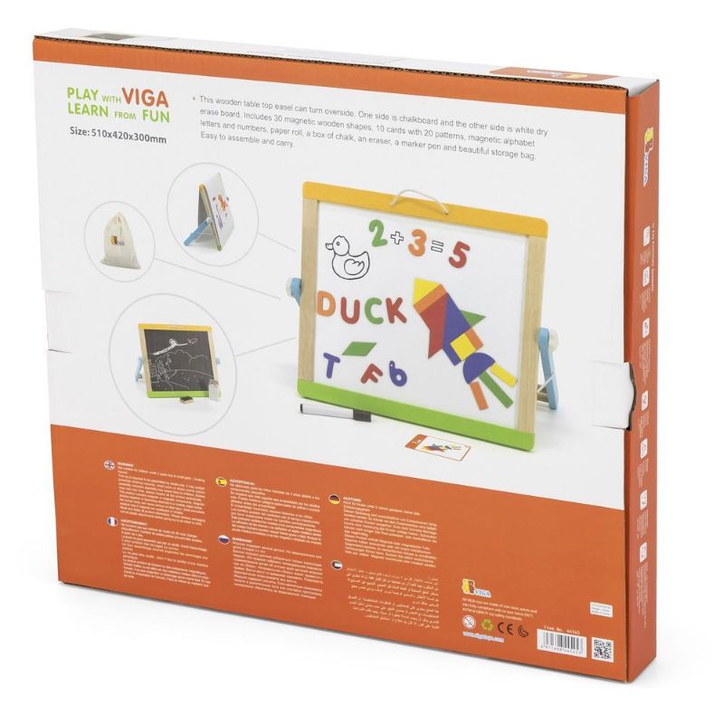 Viga - Magnetic Dry Erase & Chalk