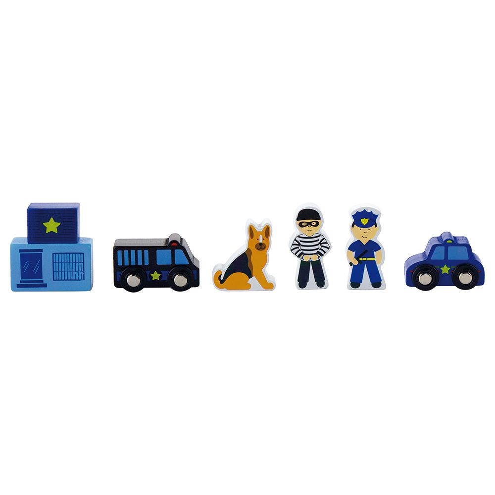 Viga - Train Set Accessory - Police Station