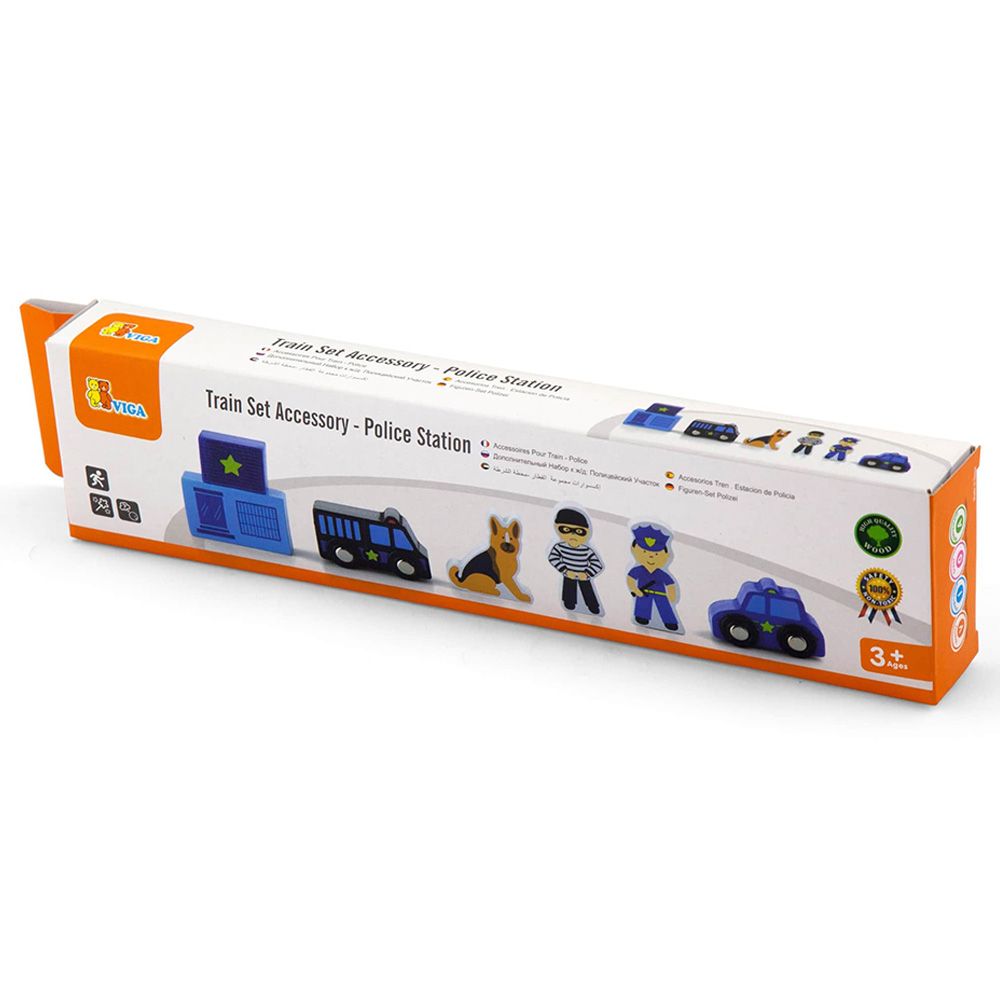 Viga - Train Set Accessory - Police Station