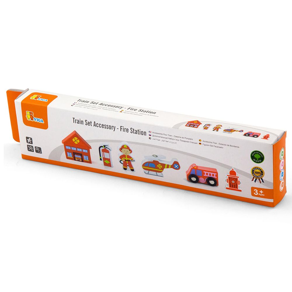 Viga - Train Set Accessory - Fire Station