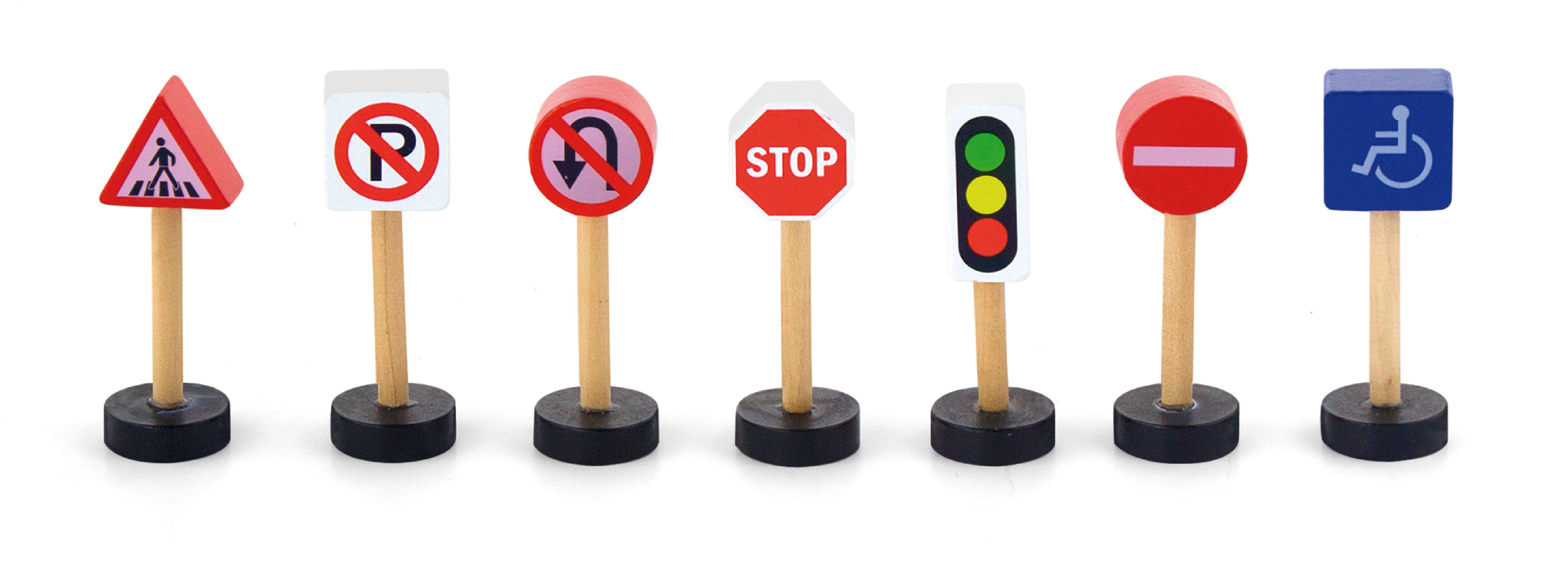 Viga Train Set Accessory -Traffic Signs