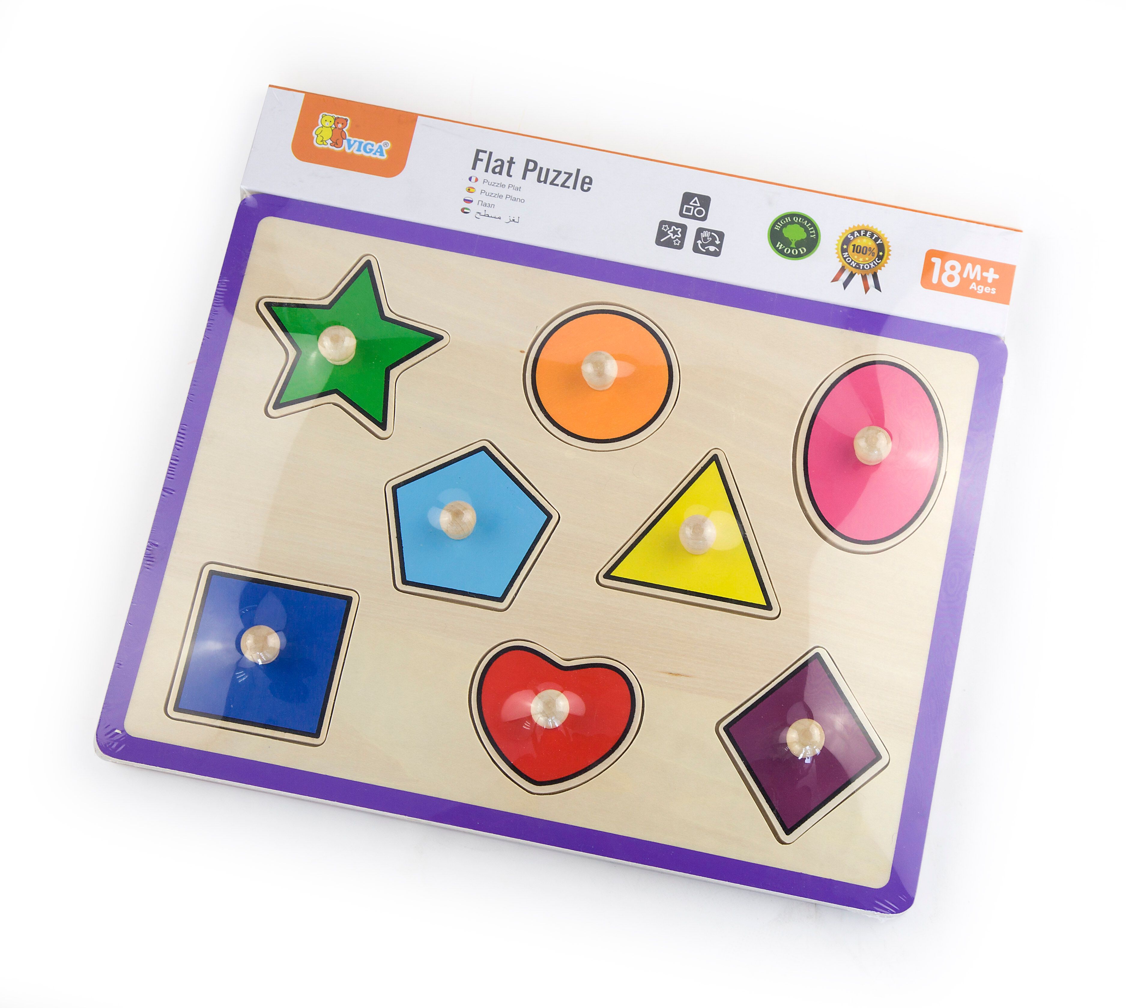 Viga Flat Puzzle-Shapes