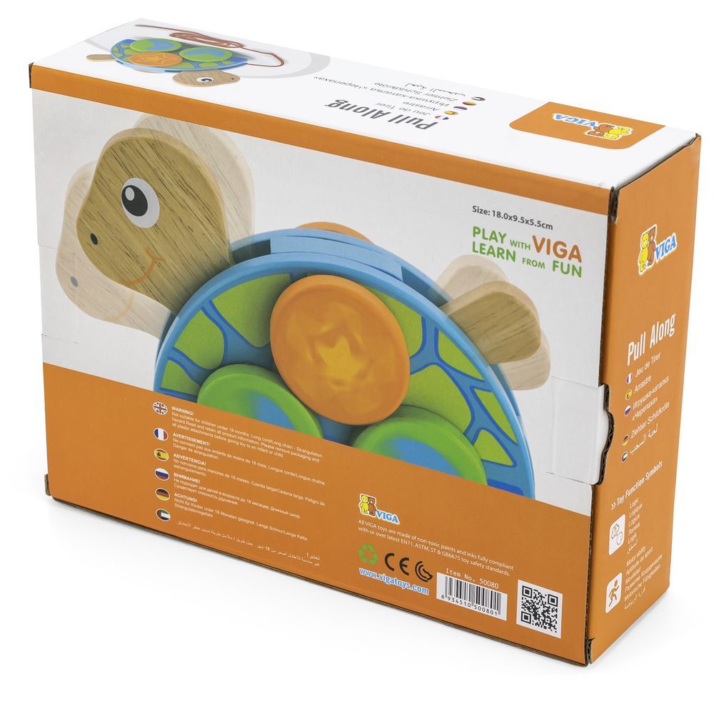 Viga - Pull Along Turtle