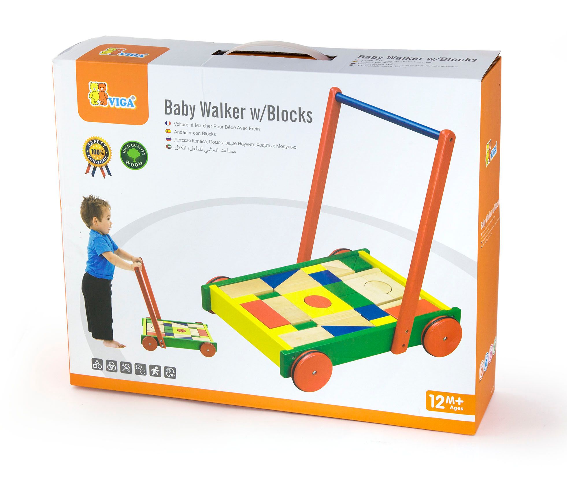 Viga Classic Baby Walker