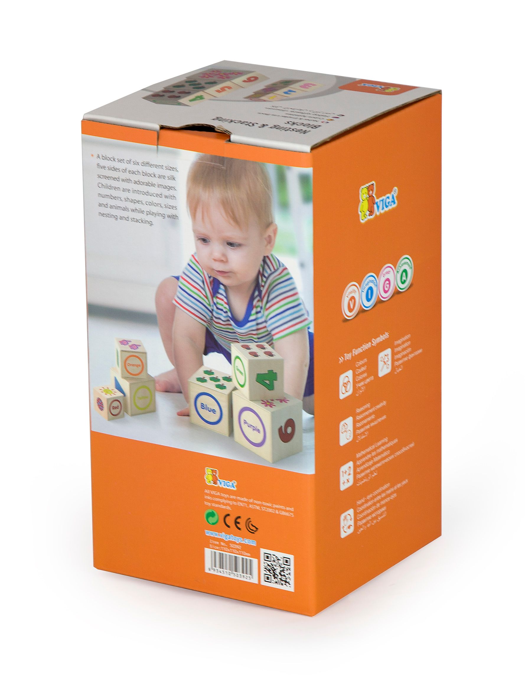 Viga Nesting & Stacking Blocks