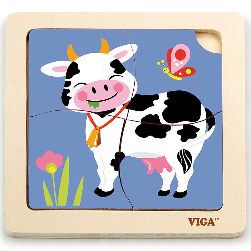 Viga - Handy Puzzle - Cow