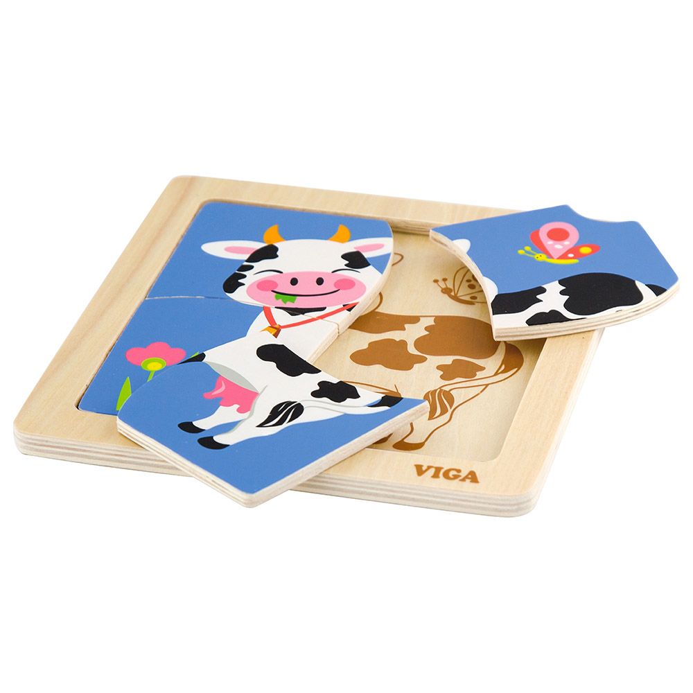 Viga - Handy Puzzle - Cow