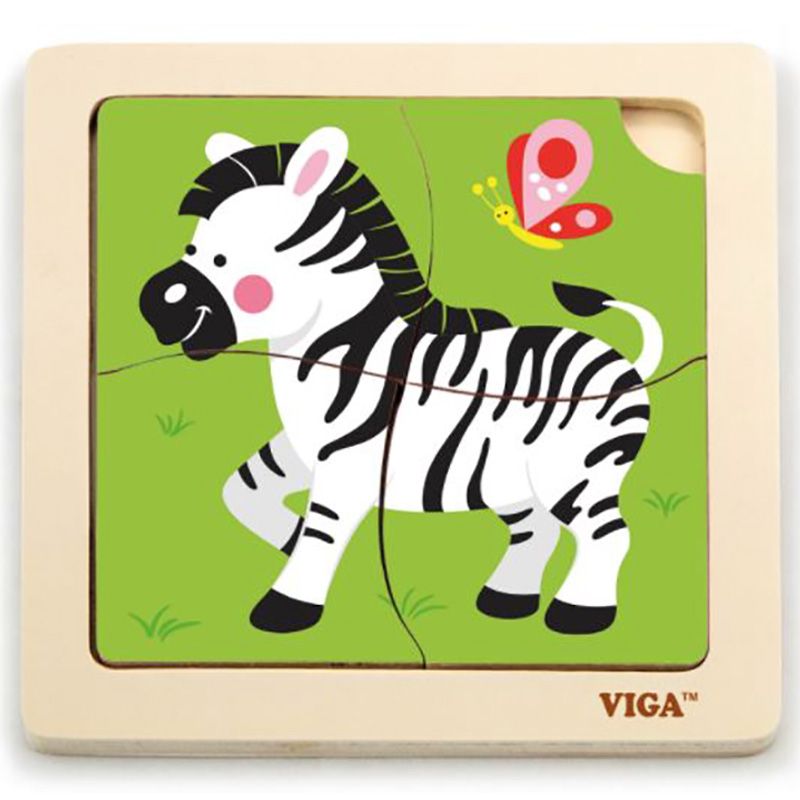 Viga - Handy Puzzle - Zebra