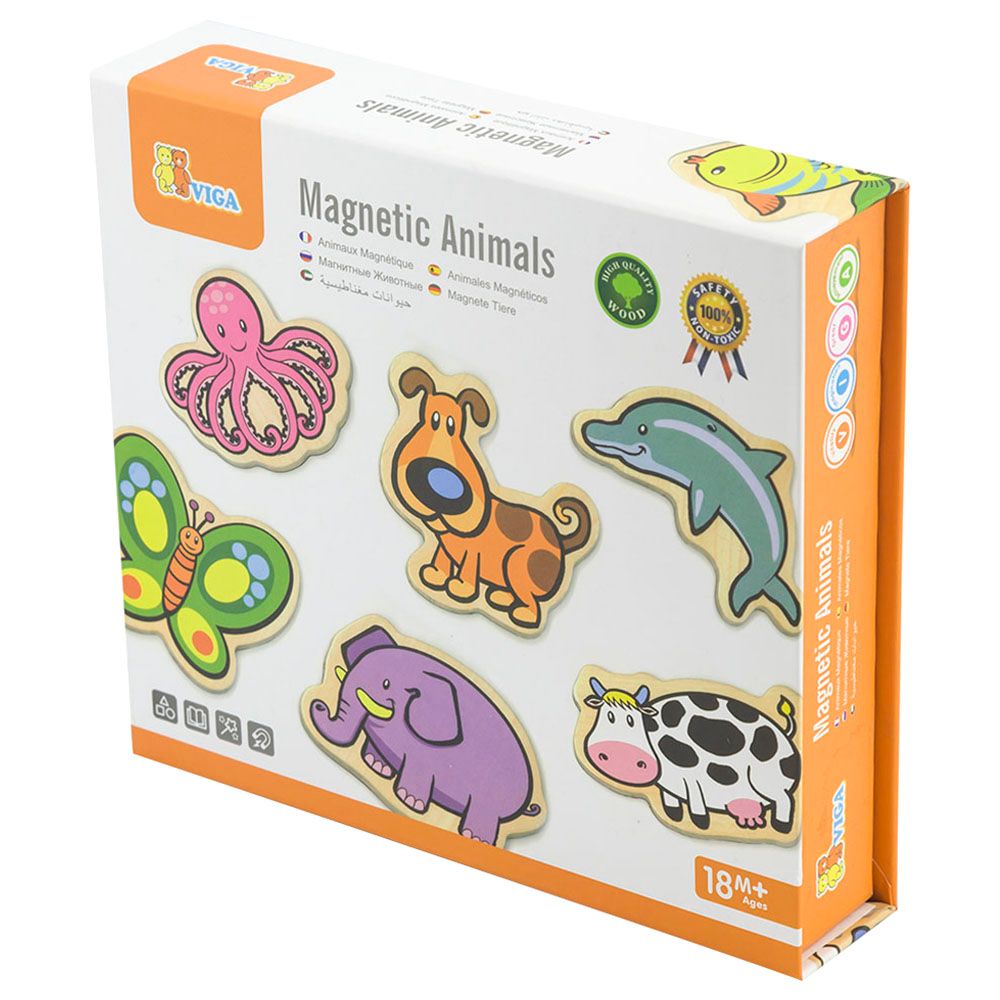 Viga - Magnetic Animals 20pcs