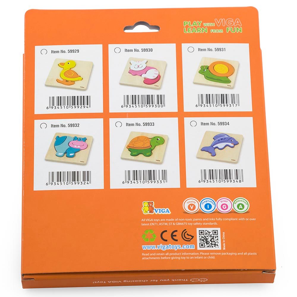 Viga - Shape block Puzzle - Snail