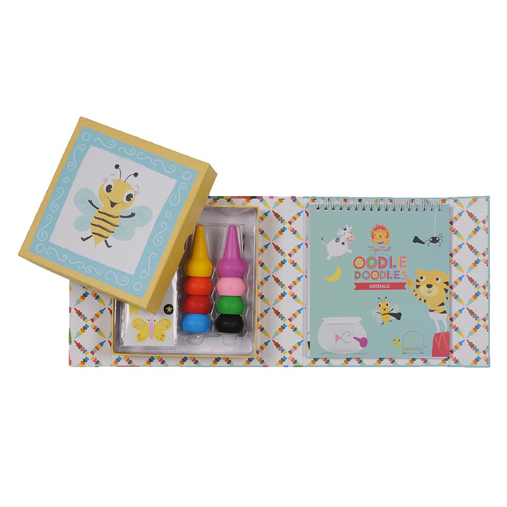 Tiger Tribe - Oodle Doodle Crayon Set Animals