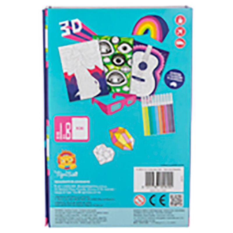 Tiger Tribe - 3D Colouring Set - Rainbow Dreams