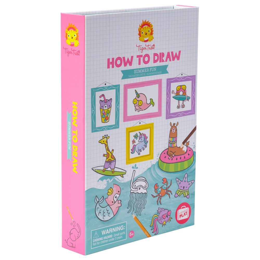 Tiger Tribe - How to Draw - Summer Fun