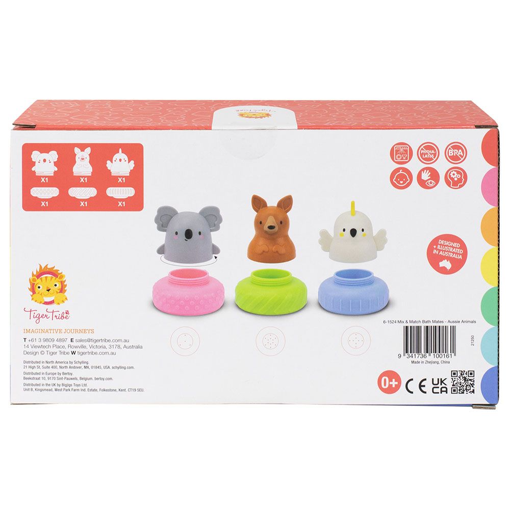 Tiger Tribe - Mix & Match Bath Mates - Aussie Animals