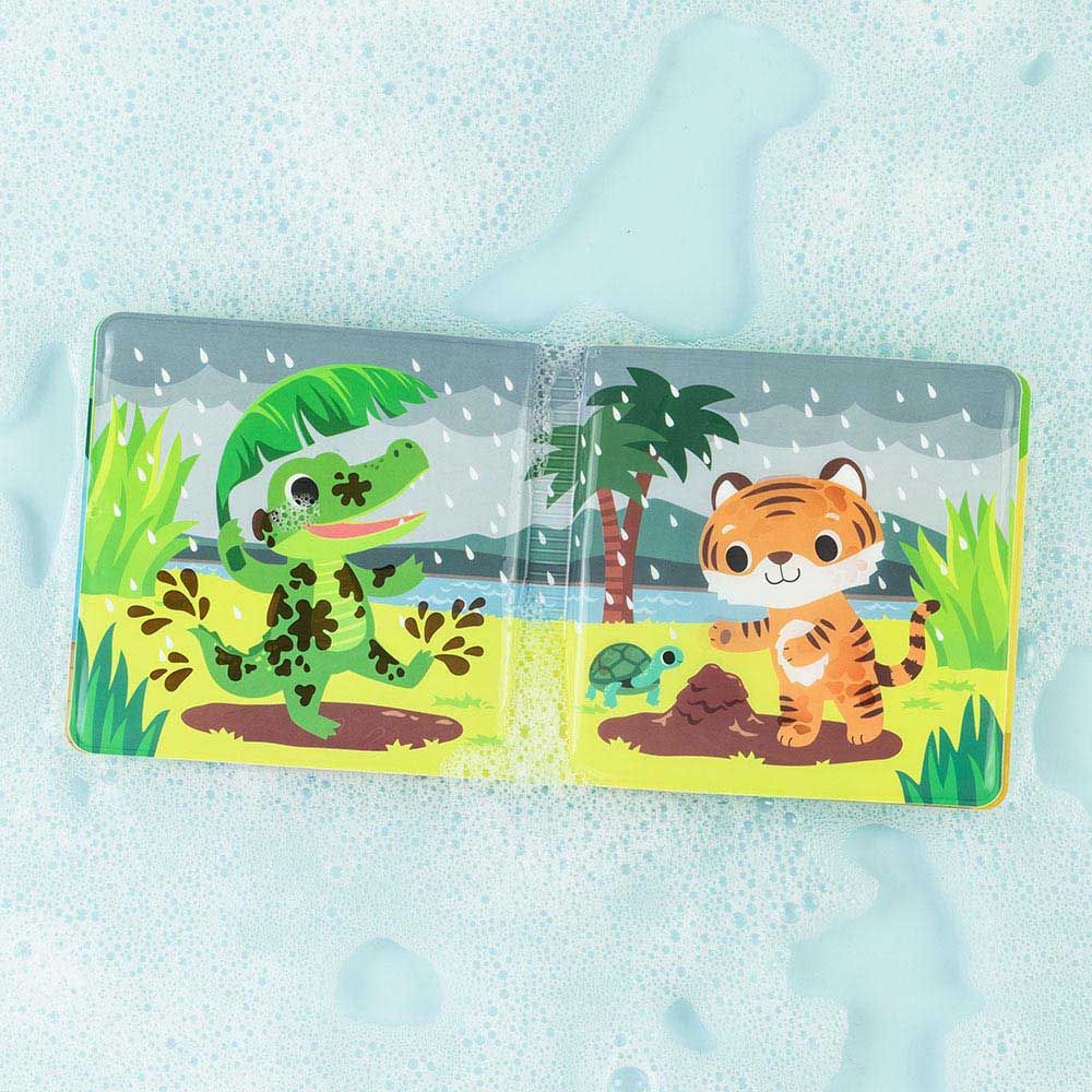 Tiger Tribe - Bath Book - Messy Jungle