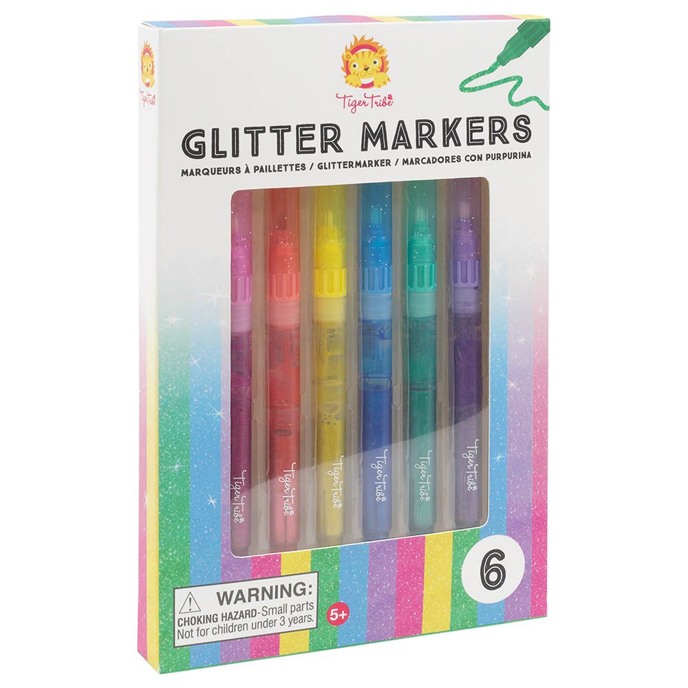 Tiger Tribe - Glitter Markers