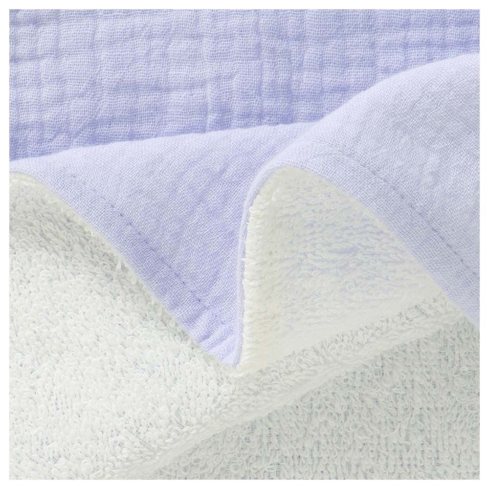 Little Sol+ - Hooded Beach Towel - 0-2Y - Periwinkle