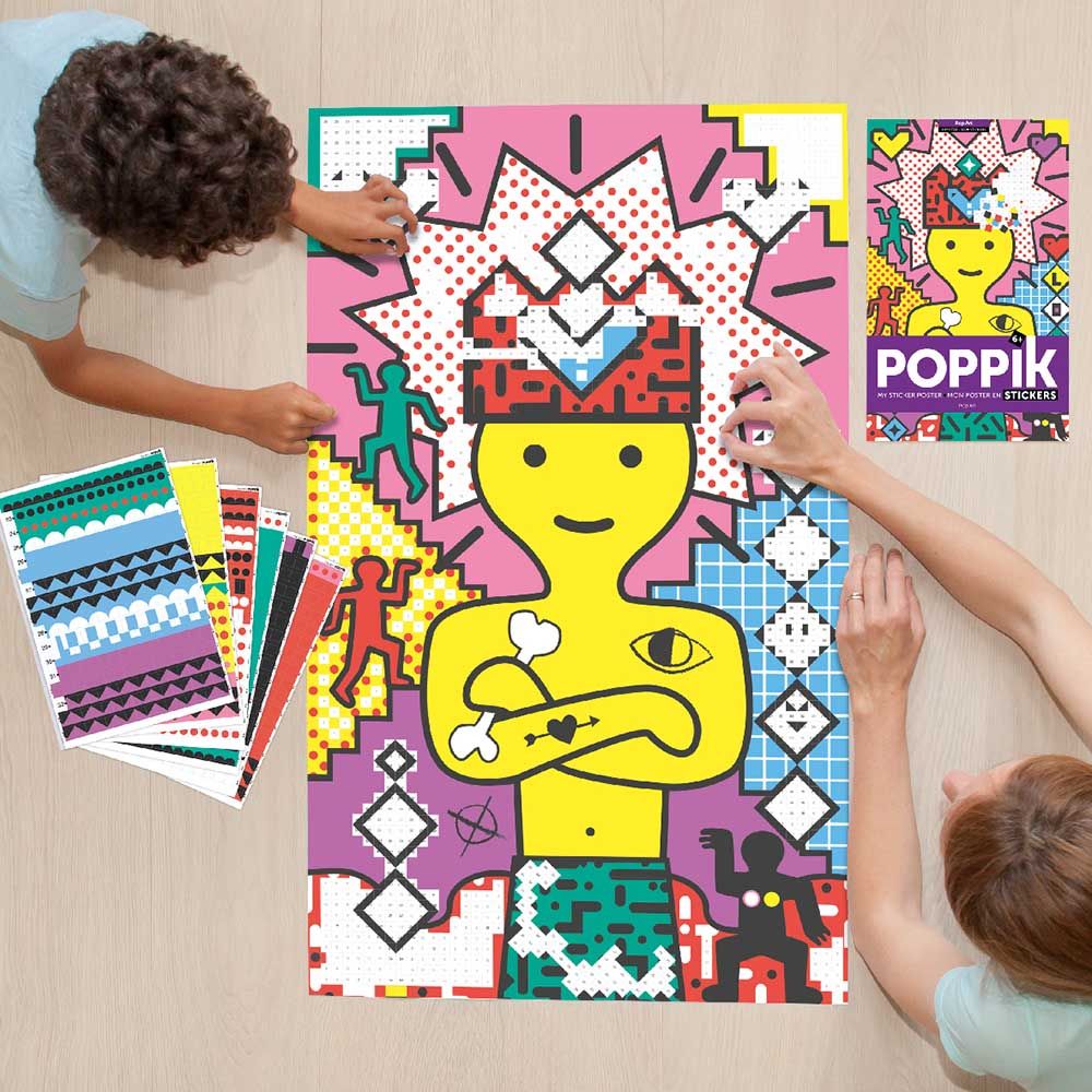 Poppik - Sticker Poster - Pop Art