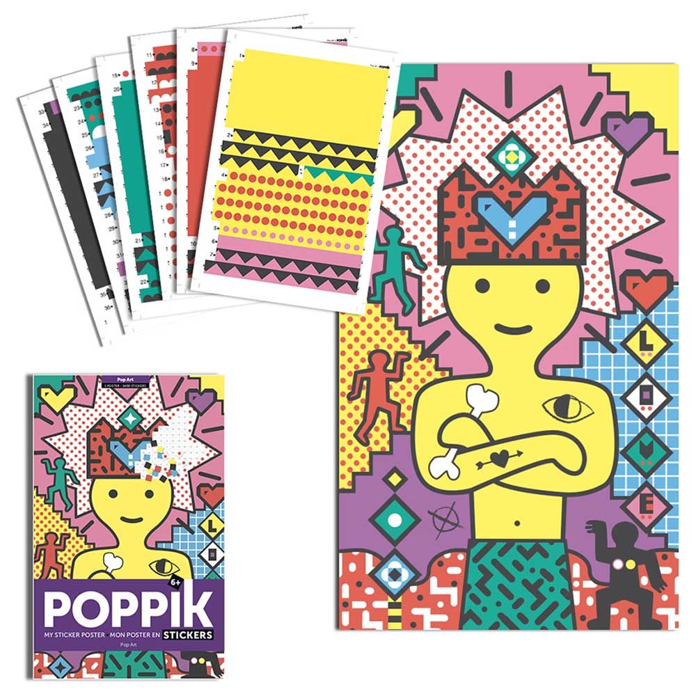 Poppik - Sticker Poster - Pop Art