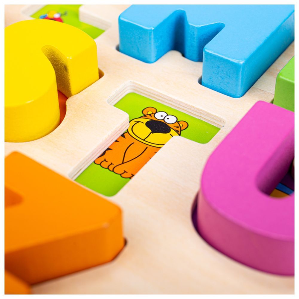 Tidlo - Wooden ABC Puzzle Board