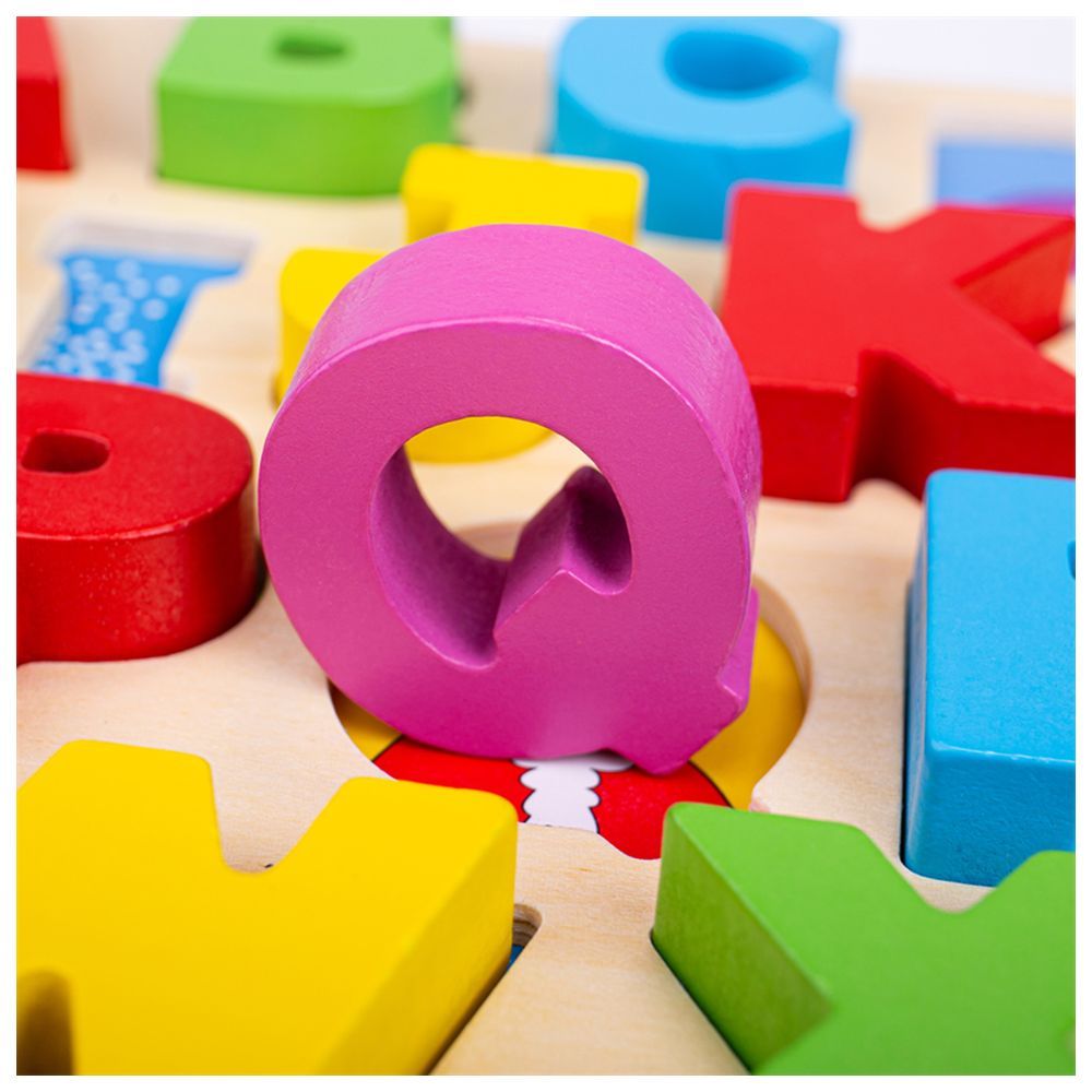 Tidlo - Wooden ABC Puzzle Board