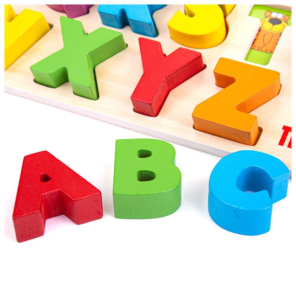 Tidlo - Wooden ABC Puzzle Board