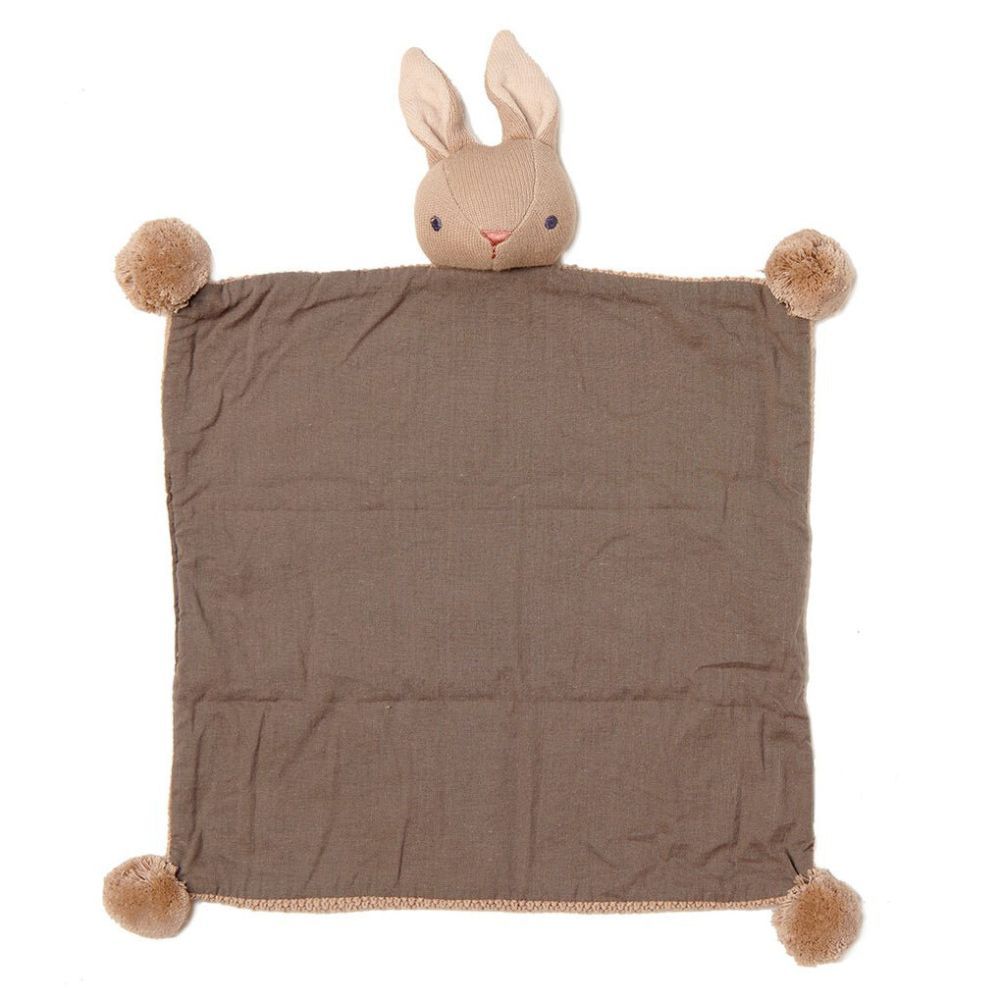 Threadbear Design - Baby Bunny Comforter - Taupe 