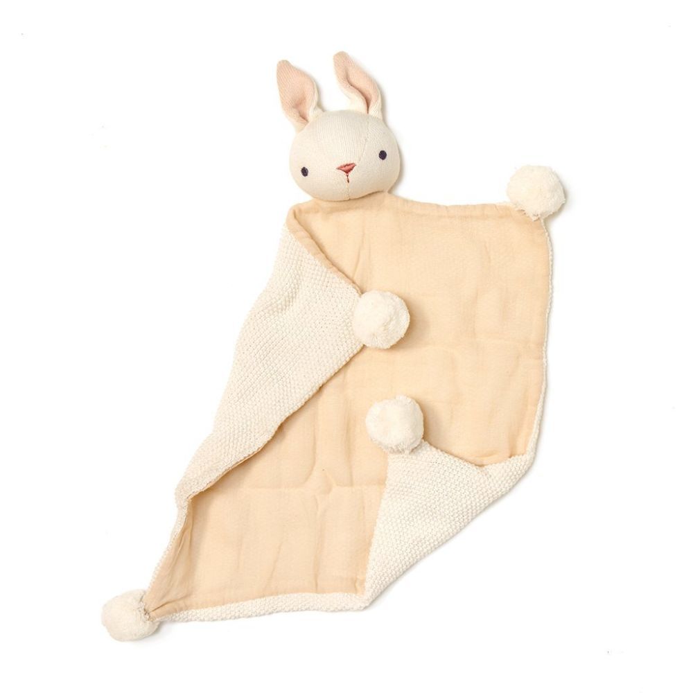 Threadbear Design - Baby Bunny Comforter - Cream