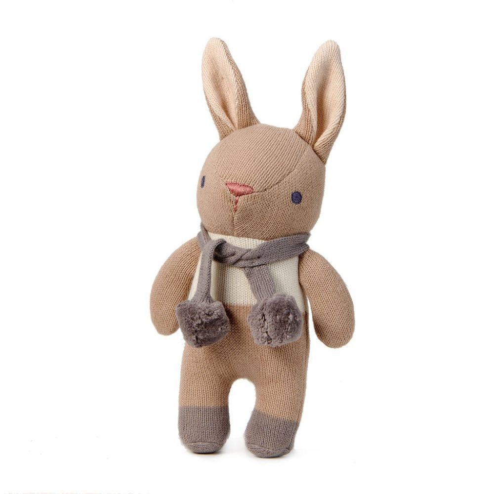 Threadbear Design - Baby Bunny Gift Set - Taupe