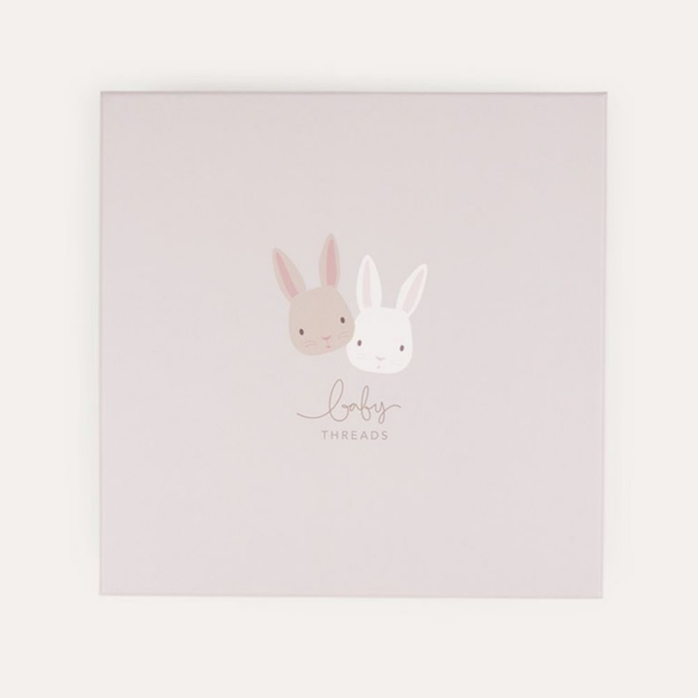 Threadbear Design - Baby Bunny Gift Set - Taupe