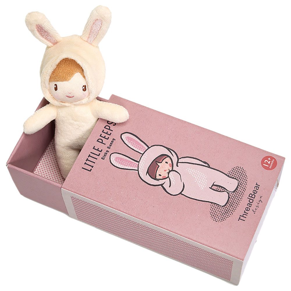 ThreadBear Design - Little Peeps Binky Bunny Soft Toy