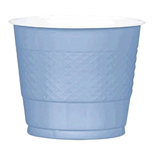 Amscan - Plastic Cups 9oz 20pcs - Pastel Blue